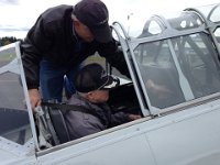 photo 3  Thanks to Jim Shotwell, Glenn was offered a flight in Jim&#39;s plane on April 26, 2014.